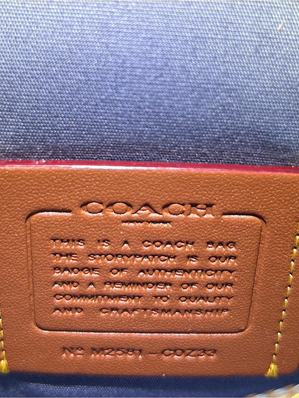 Coach Tabby Shoulder Bag 20 cherry embroidery - Picture 10 of 10